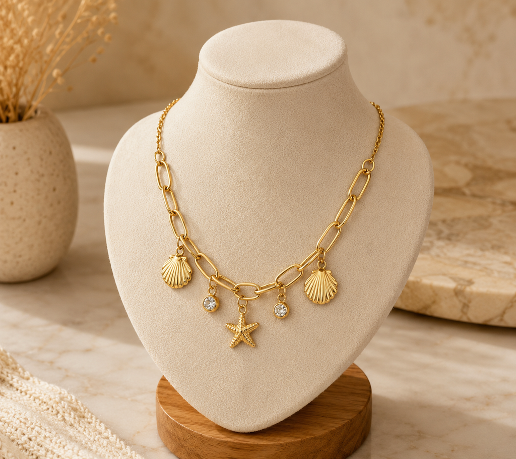 Collier coquillages