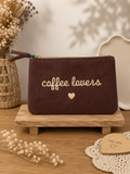 Pochette marron