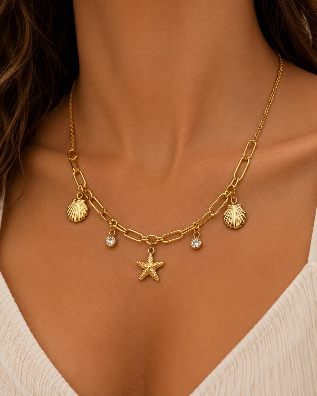 Collier coquillages