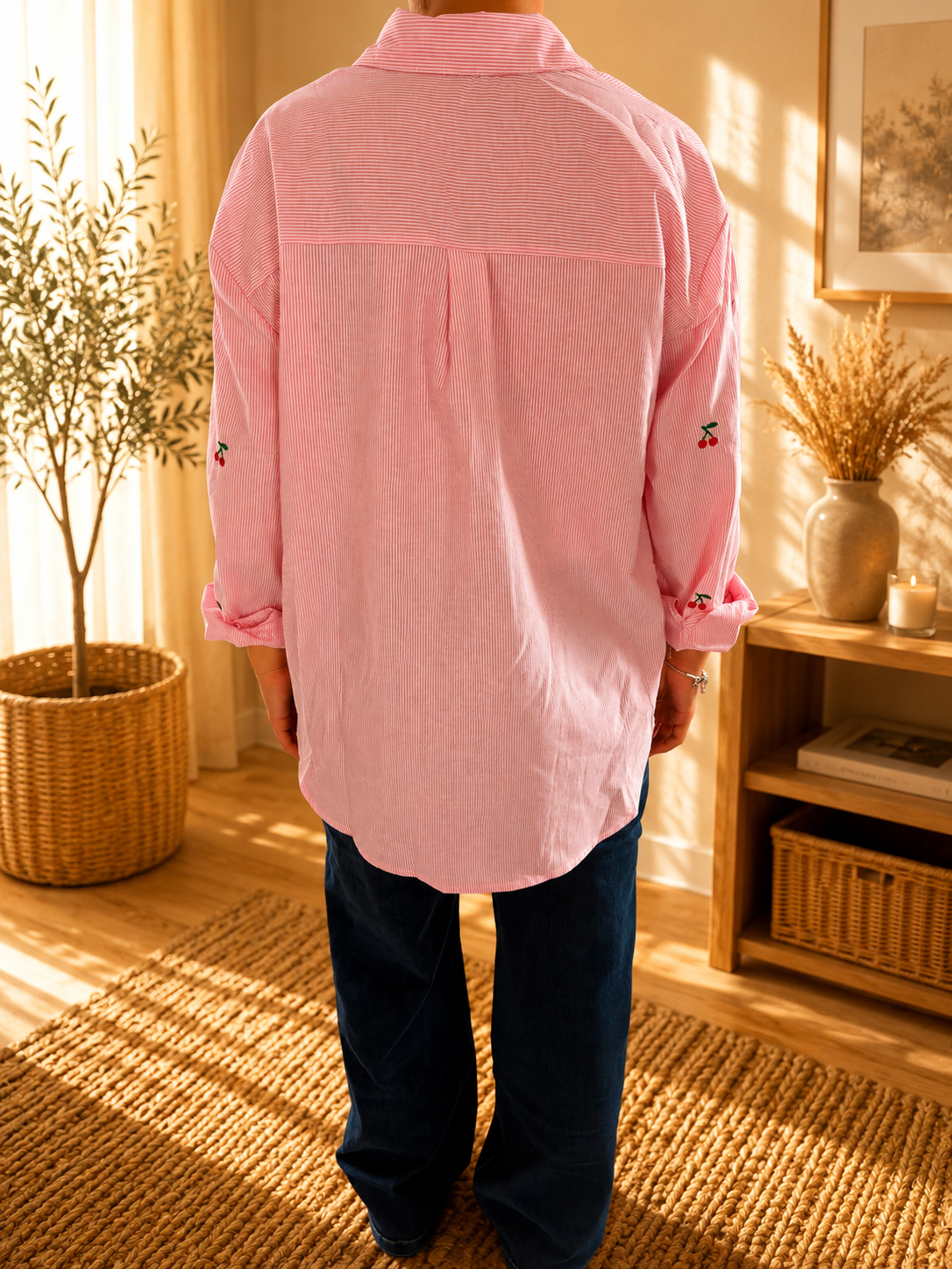 Chemise à cerises