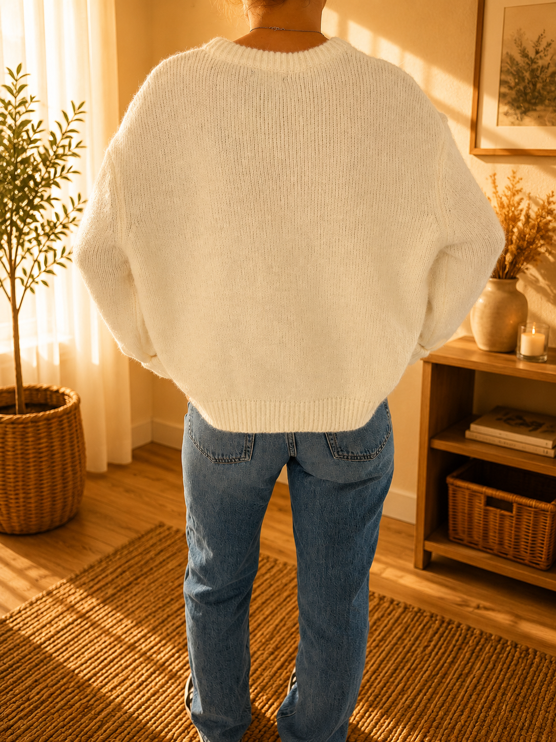 Gilet écru