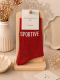 Chaussettes à paillettes " sportive "