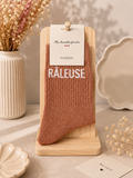 Chaussettes à paillettes " râleuse "