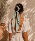 Foulard vert d'eau